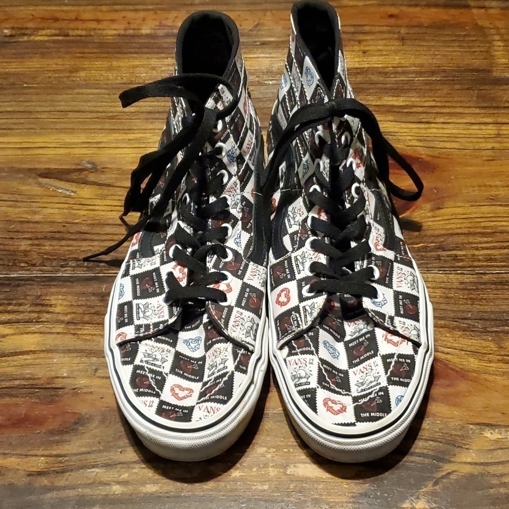 Vans Love Letter High Tops Men's Sneakers Size 11